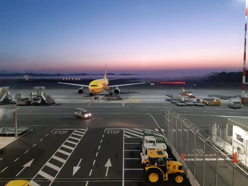 DHL Malpensa hub